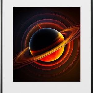Colorful, Planets, Galaxy, Solar System, Nature, Sky,Digital Print, Posters, Prints, Wall Art, Digital Download, Wall Art Prints, Home Decor