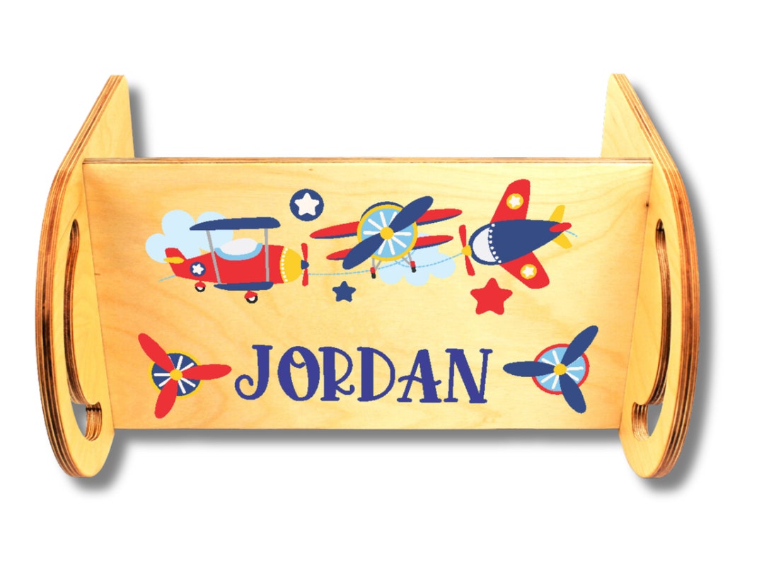 Toddler Step Stool Air Plane Themed Bed Step Stool for Gift Etsy