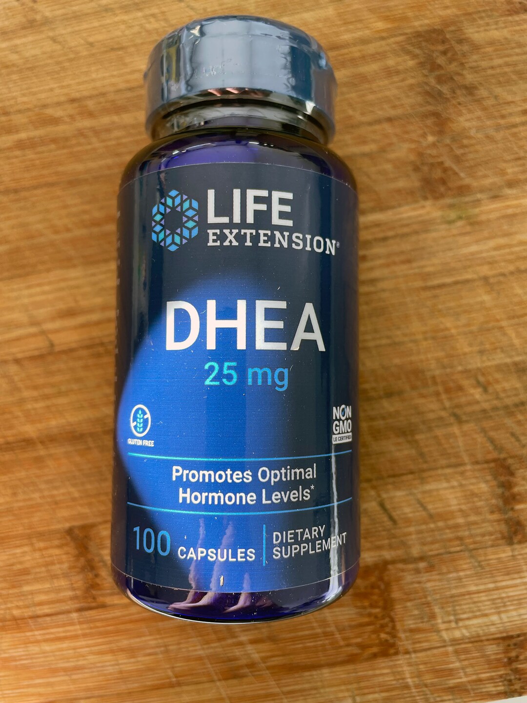 DHEA Antiaging 25 Mg 100 Capsules by Life Extension Etsy