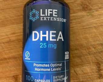 DHEA Anti-Aging 25 mg 100 Capsules by Life Extension