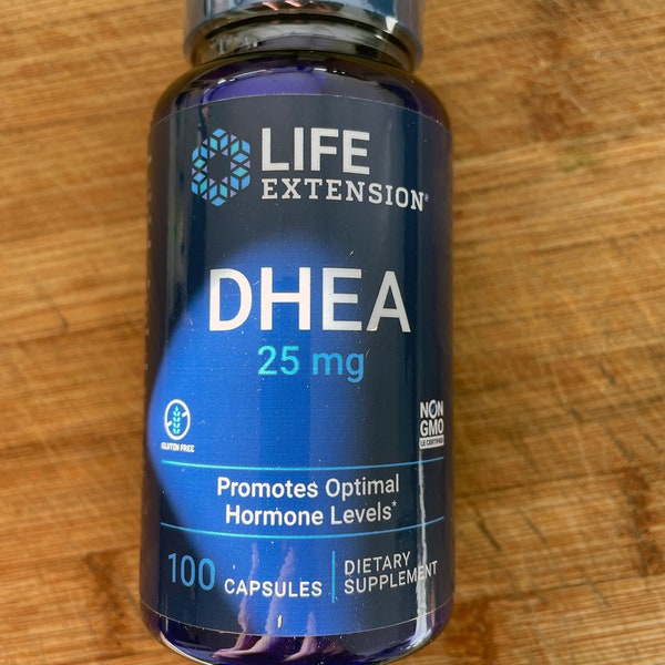 DHEA Anti-Aging 25 mg 100 Kapseln von Life Verlängerung