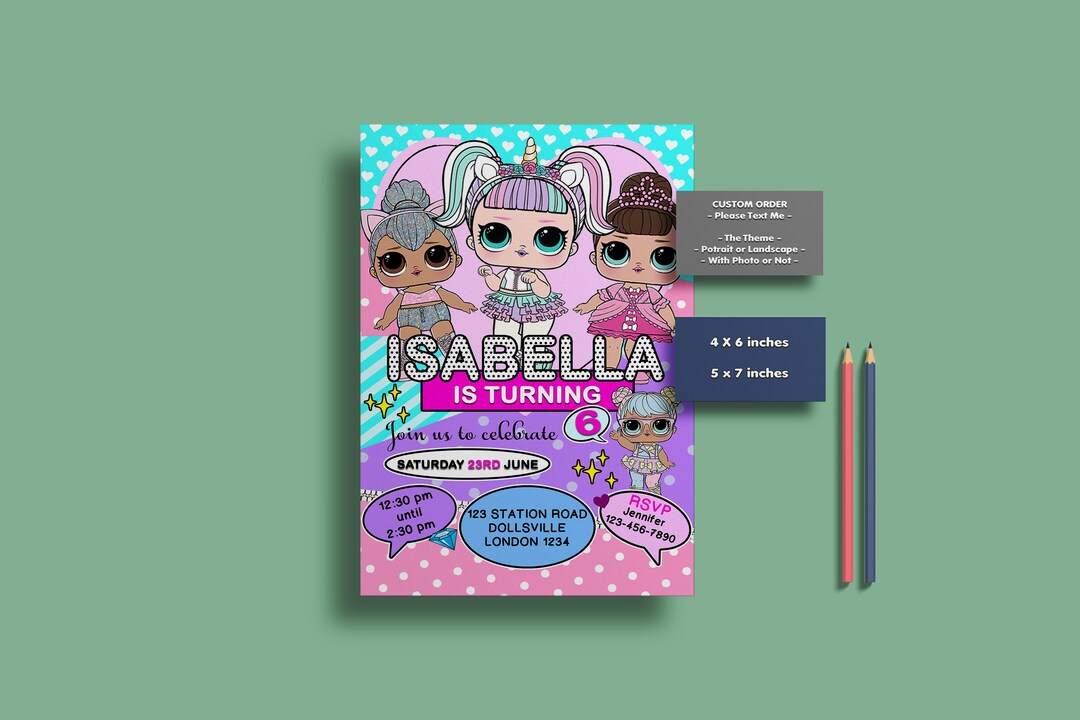 Birthday Invitation - Etsy