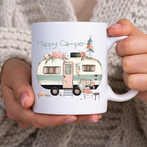 Happy camper mug life is good clearance