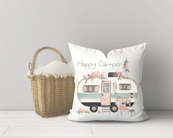 Camper Pillow For RV, Pillow For Camper, Pillow For Camping, Cute RV Decor, Cute Camper Decor, Cute Pillow Gift, Camper Decor For RV