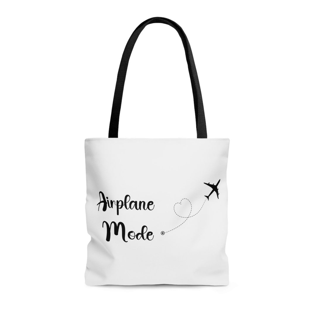 Tote Bag for Travel Airplane Mode Tote Airplane Mode Bag Etsy