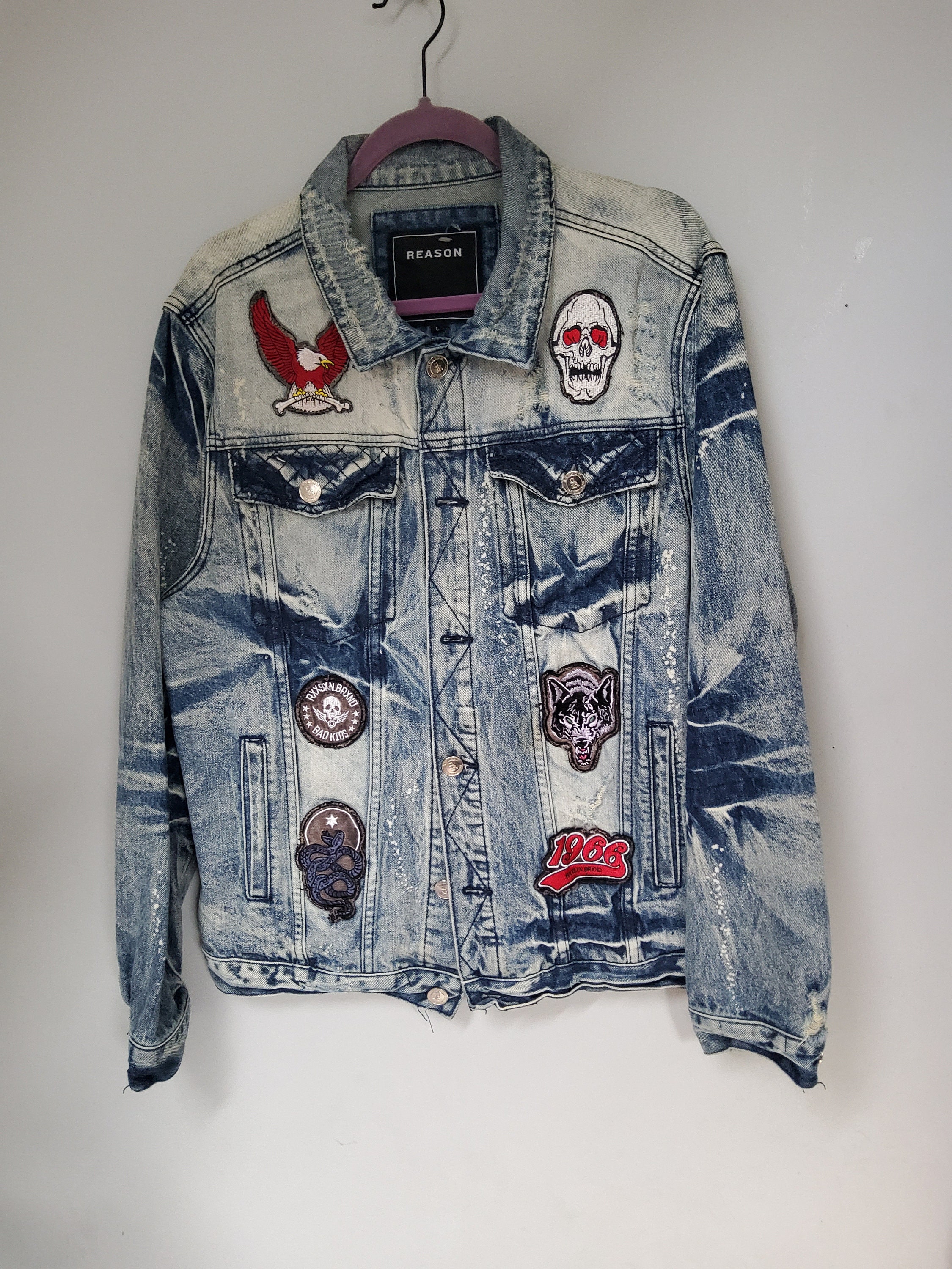 Reason jean store jacket