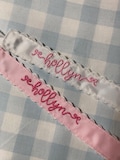 Monogrammed Pacifier Clip, Personalized Baby Shower Gift product logo