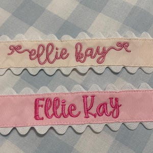Pacifier Clip, Paci Leash, Monogrammed Pacifier Clip, Pacifier Holder, Personalized Baby Shower Gift, Embroidered Custom Name