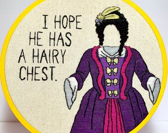 Kitty (BBC Ghosts) - Handmade Embroidery