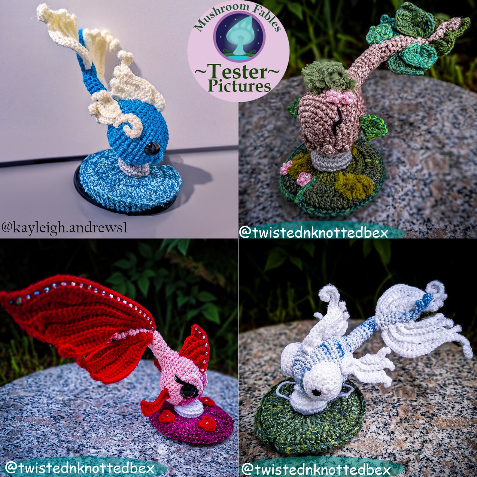 Elemental Fish - Crochet Amigurumi Fish Pattern - Etsy