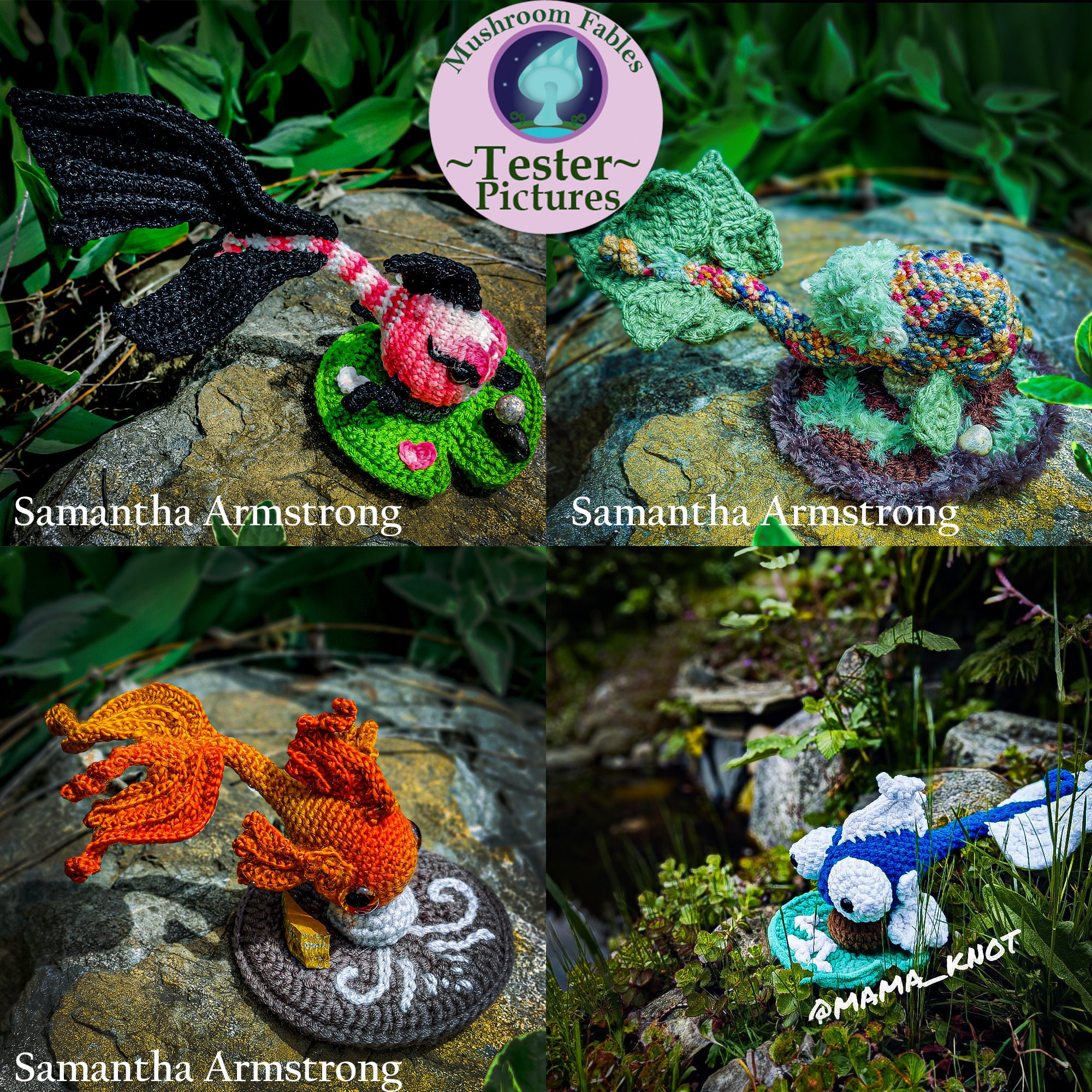 Elemental Fish - Crochet Amigurumi Fish Pattern - Etsy