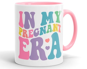 In My Pregnant Era Mug - Mum to be Gifts - Expecting Mum Gift - Pregnant Gifts - Maternity Leave Gifts - Baby Shower Gift - MG1010