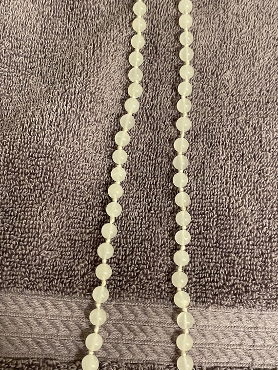 White agate necklace used - image 3
