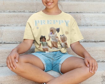 Preppy Roblox T-Shirt, 100% Organic Cotton
