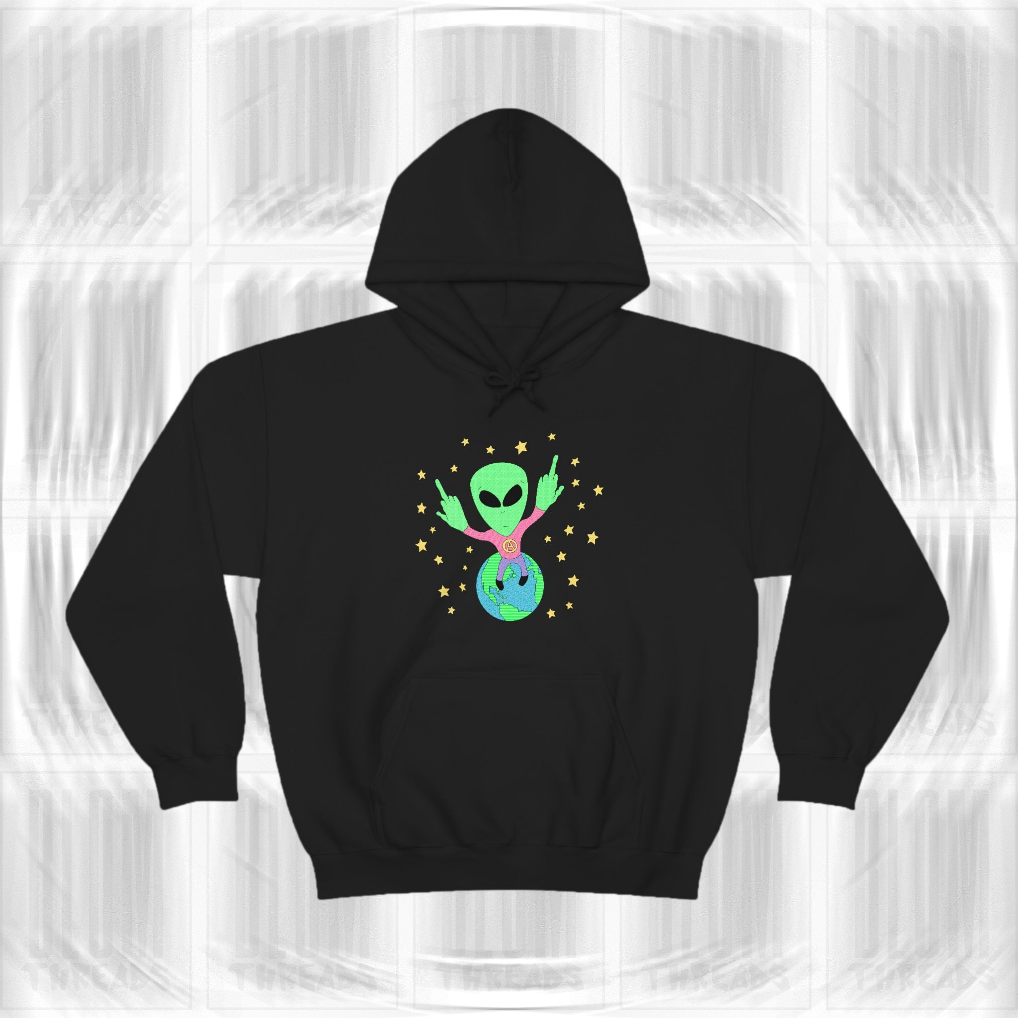 90s Shikha Guatemala Rave Hoodie 【公式通販】