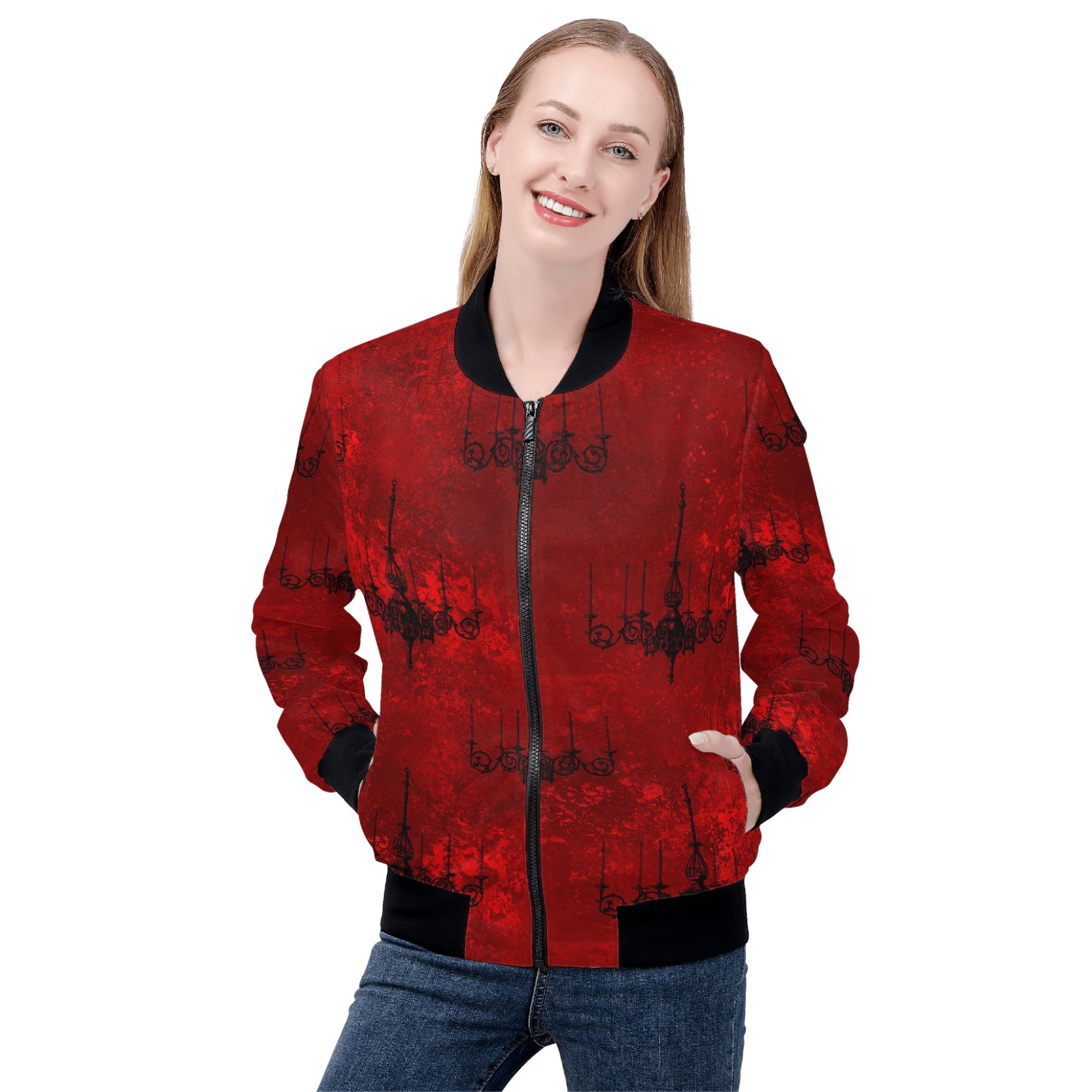 Alchemy Witchcraft Gothic Women's Bomber Jacket main image 0