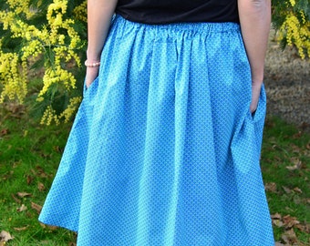 Mid-length skirt