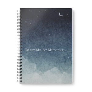 Meet Me at Midnight Softcover Notebook, A5