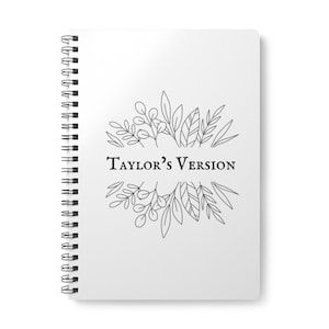 Taylors Version Wirobound Softcover Notebook, A5