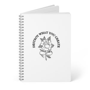 Flicker Fade Wirobound Softcover Notebook, A5