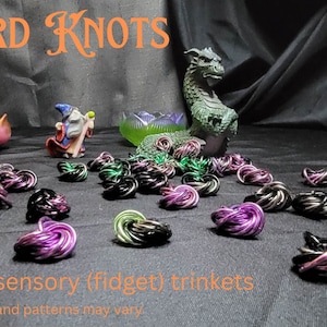 Wizard Knots, Chainmail Fidget Toy for Sensory, and Stimulus. Works well for anyone with a busy mind, or your casual Fidgeter.