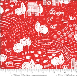 On The Farm - Stacy Iest Hsu - Moda - By the 1/2 Yard #20703 16