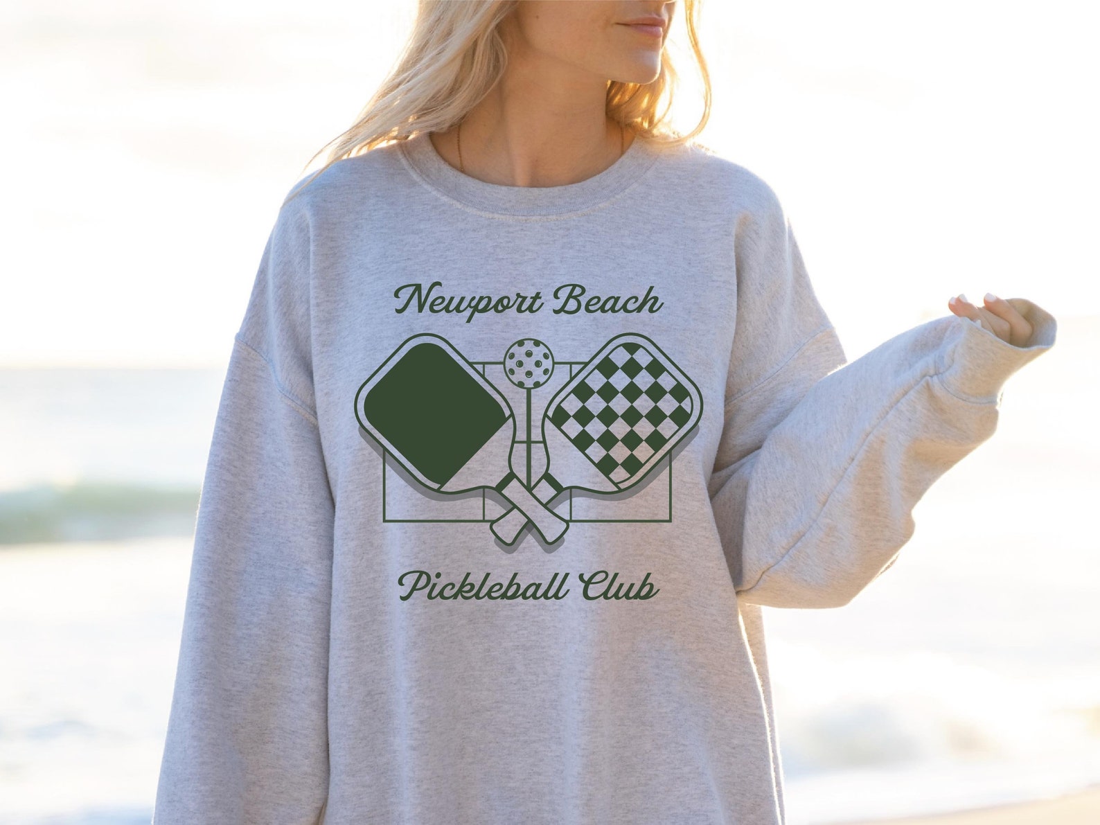 Southampton Pickleball Club Crewneck Sweatshirt