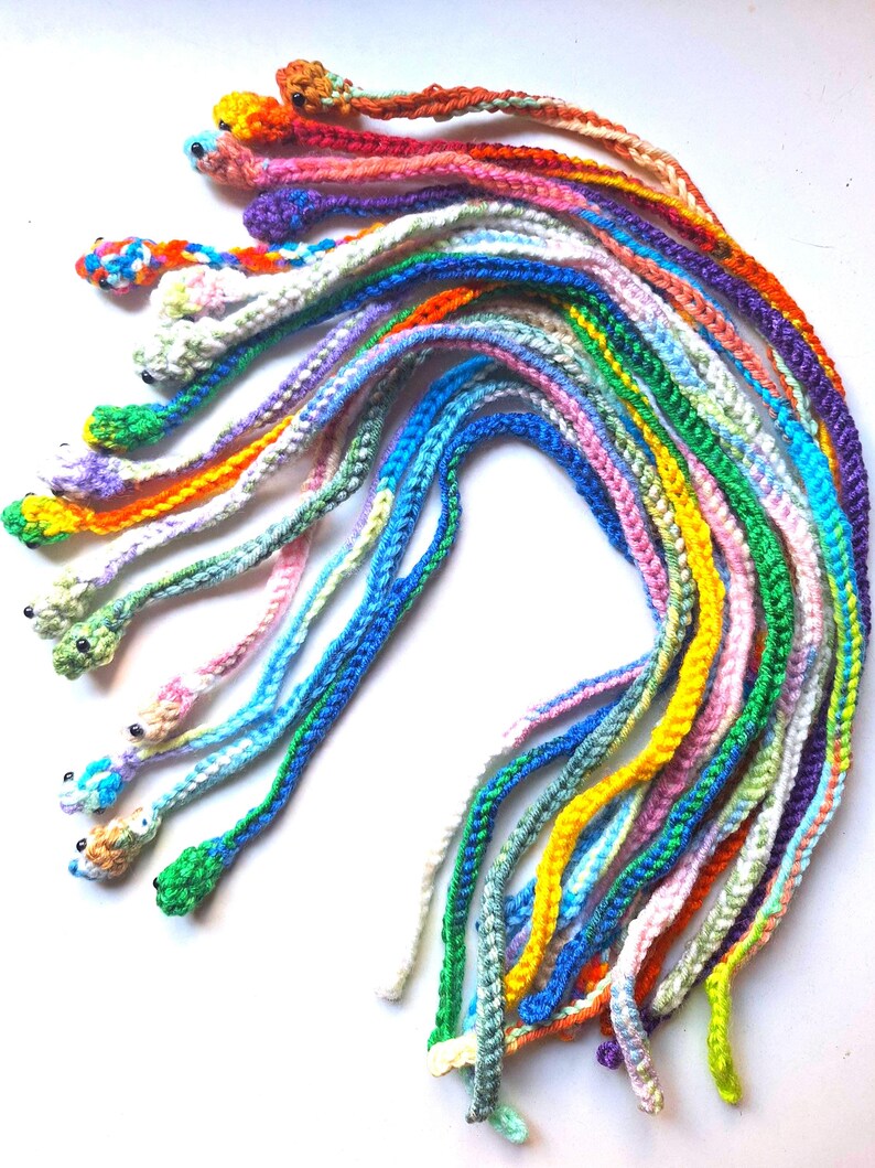 Mini Snakes Fidget - Cute Quiet Fidget for Kids - Stim Toy Plush - Small Budget Friendly Gift - Reptile Theme Birthday Present for Teens image 6