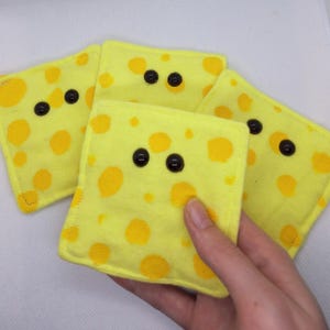 Cute Plush Cheese Novelty Gift Handmade Kawaii Cheese Gift Funny Food Plushie Soft Cheese Decor for Kids Swiss Cheese Lover Gift