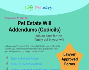 Furr-ever Prepared DIY Pet Estate Will Kit