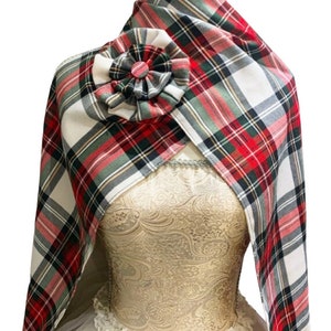 Scottish Celtic Modern Dress Red Tartan Sash Rosette Burns Night Wedding Dress Kilt Page Boy Best Man Plaid Stag