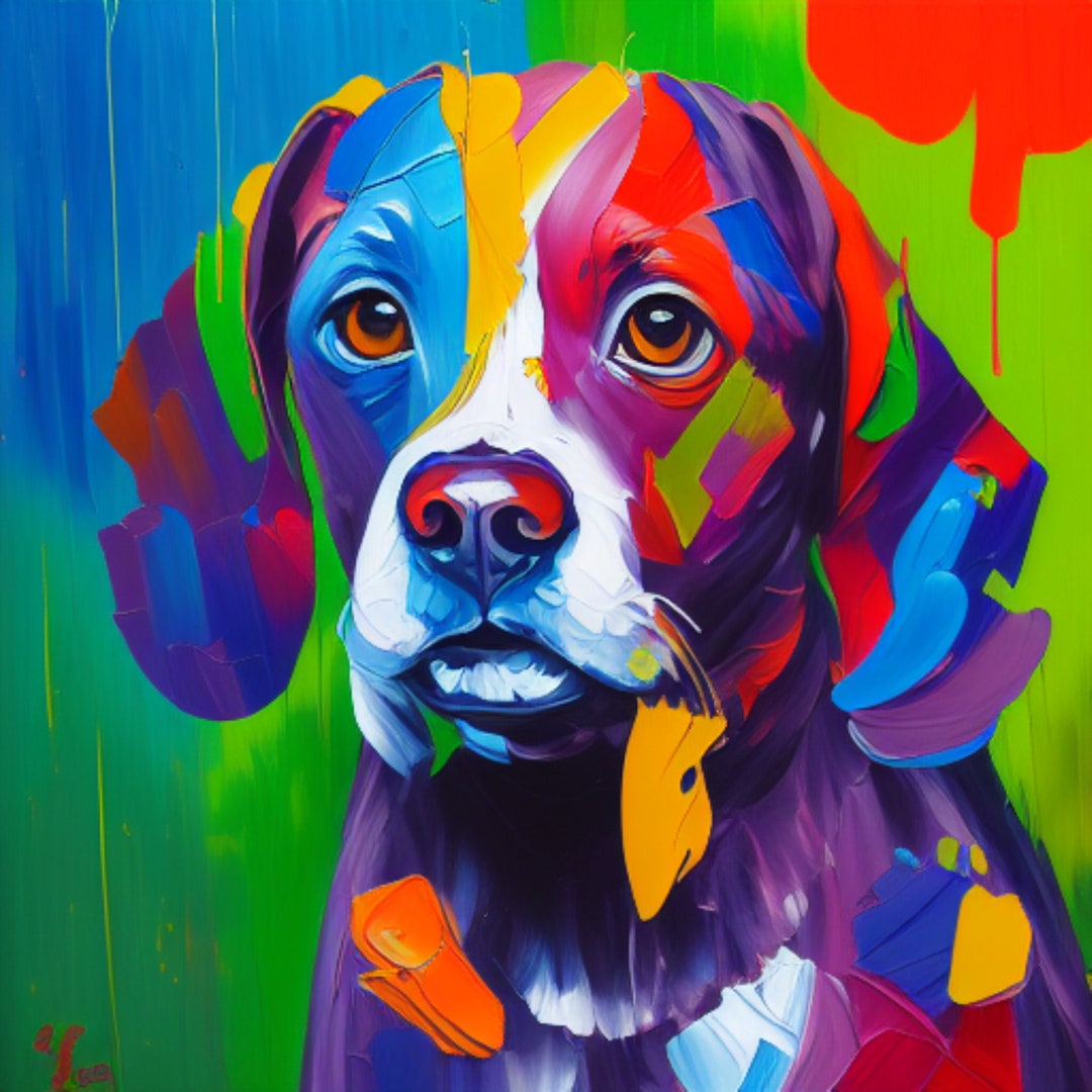 Printable Coloring Book Animal Illustrations 2nd, 4 Pages Etsy