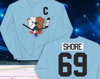 Sudbury Blueberry Bulldogs SHORESY #69 Captain Sweater Sweatshirt