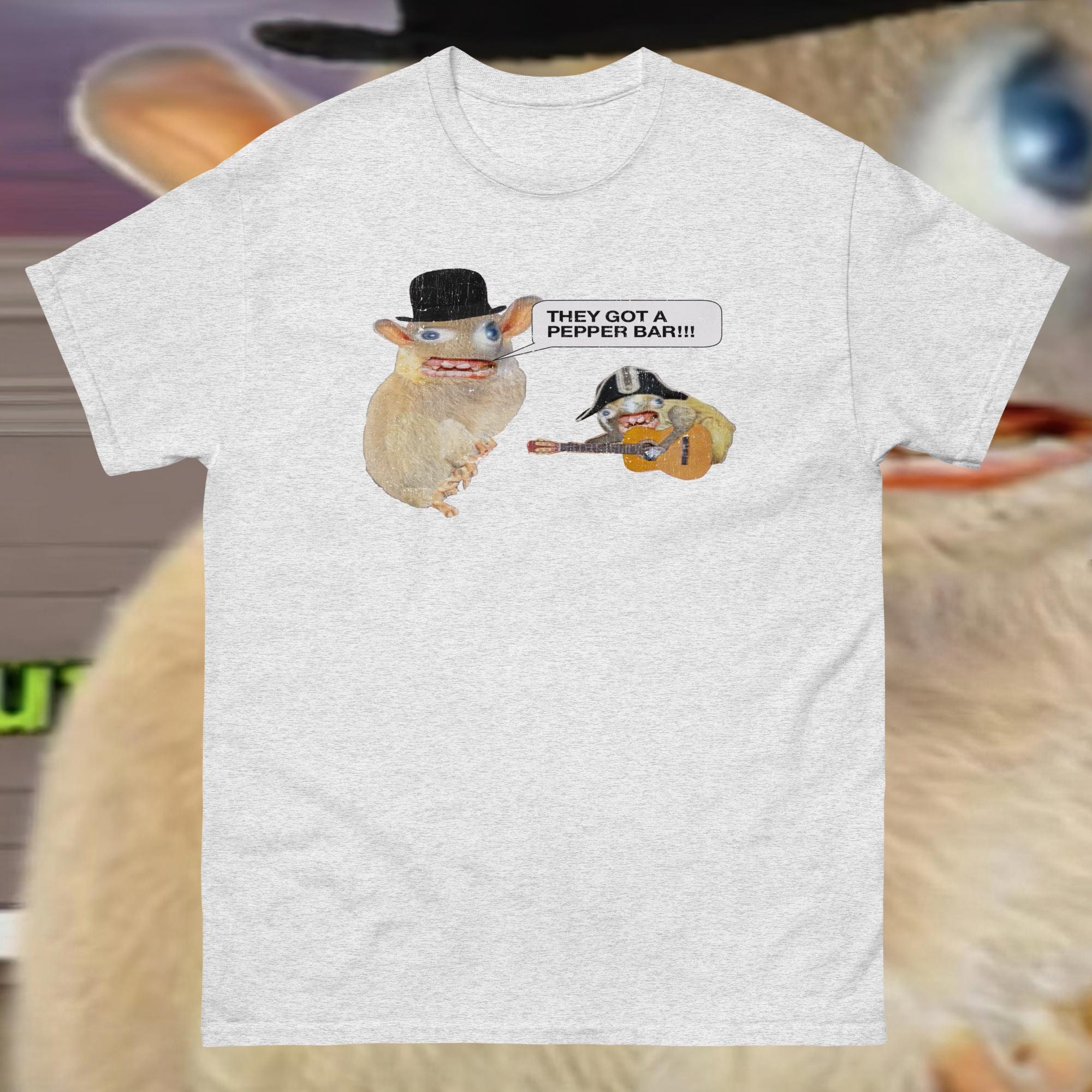 Quiznos Spongemonkeys they Got a Pepper Bar Distressed Classic Tshirt