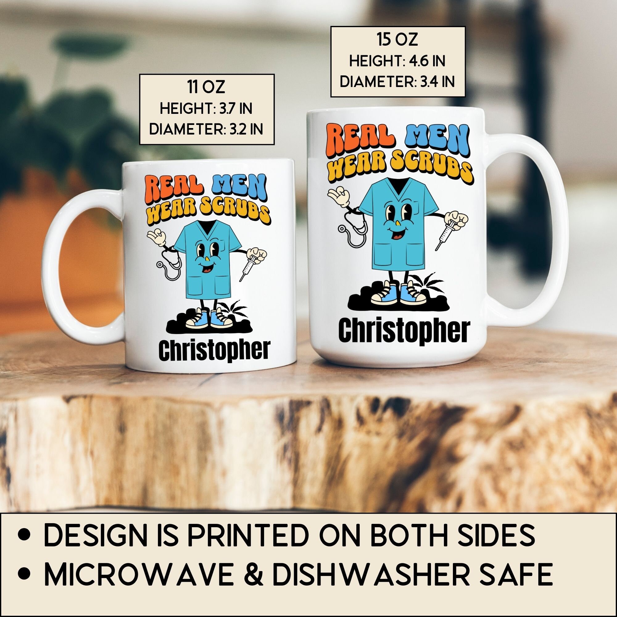 Male Nurse Mug Funny Nurse Gag Gift for Coworker Gift for Nurse Male