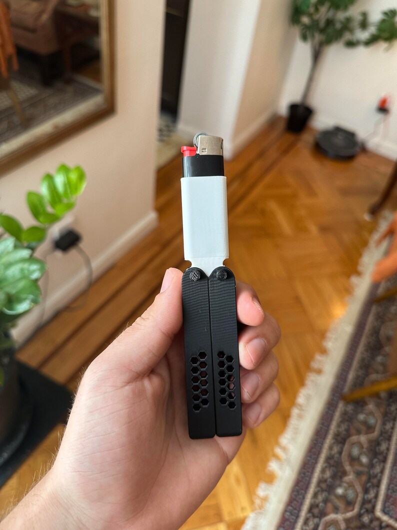 Butterflighter Mini Yin & Yang the Original Balisong Lighter Case Etsy