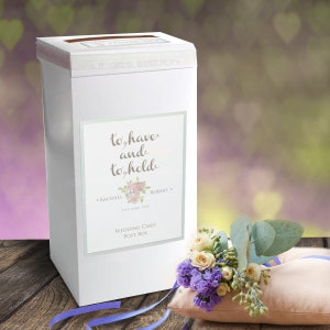 To Have & To Hold Handmade Wedding Post Box