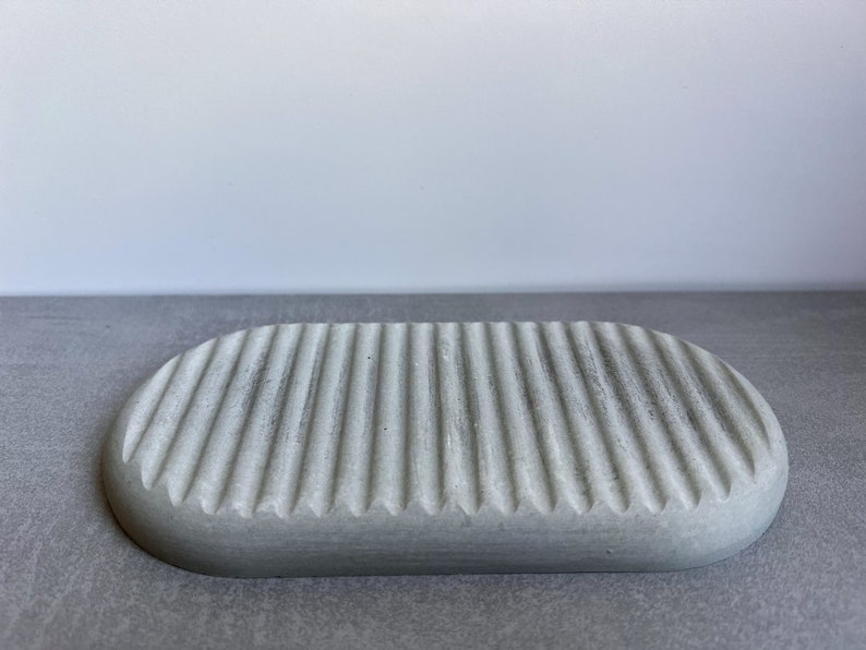 Concrete Soap Dish, Bar Soap Holder, Handmade Soap Tray, Sponge Holder, Cement Bathroom Accessories, Minimalist Soap Dish, Modern Soap Saver image 10