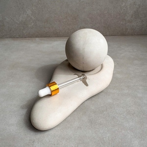 Concrete Essential Oil Diffuser, Aromatherapy Sphere, Passive Dome Diffuser, Cement Decor, Fragrance Air Freshener, Cement Diffusing Stone