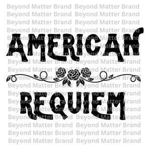 アメリカン・レクイエム デジタル ファイル - ビヨンセのカウボーイ・カーター ツアー (Cricut、Silhouette などのファイル。png、svg、jpg)