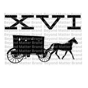 16 台の馬車 - デジタル ファイル - ビヨンセのカウボーイ カーター ツアー (Cricut、Silhouette などのファイル。png、svg、jpg)