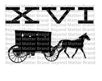 16 Carriages -  Digital File - Beyonce&#39;s Cowboy Carter Tour (Files for Cricut, Silhouette, etc. png, svg, jpg.)