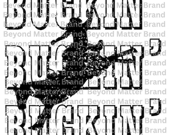 Sweet Honey Buckin Digital File - Beyonce&#39;s Cowboy Carter Tour (Files for Cricut, Silhouette, etc. png, svg, jpg.) - Distressed