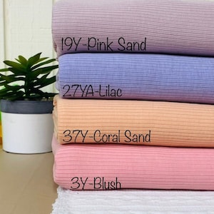 STRETCHED 4X2 RIB Knit Jesery