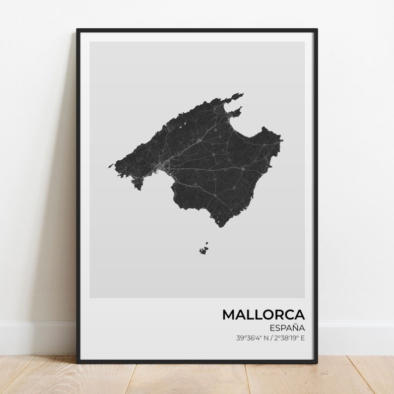 Huuraa Kulturbeutel Mallorca - 1 Liter, Charcoal Filz - Praktische Kosmetiktasche Für Reisen & Alltag