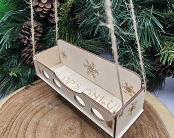 Double Elf Swing Kit, Elf Prop, Fun Elf Arrival, Elf Ornament for Tree, Elf, Elf Activity, Elf Kit