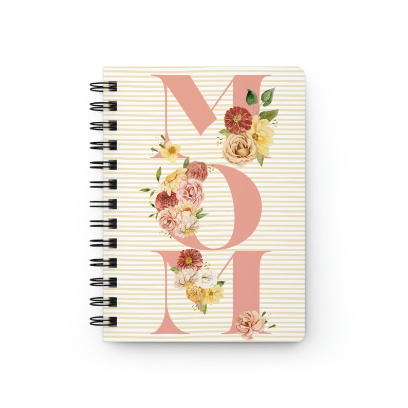 Mom Notebook Design Mom - Notebooks, Spiral Bound, Lined Paper, Personal Journal, Mothers ...