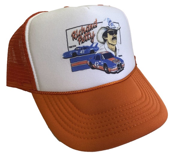 Vintage Richard Petty Nascar Racing Trucker Hat M… - image 1