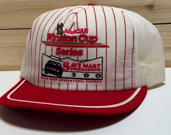 Trucker Hat Winston Cup Series Hat Vintage Trucker Mesh Hat