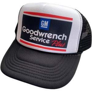Vintage Nascar Goodwrench Richard Childress Racing #3 Trucker Hat Mesh Hat adjustable Snap Back Cap Black